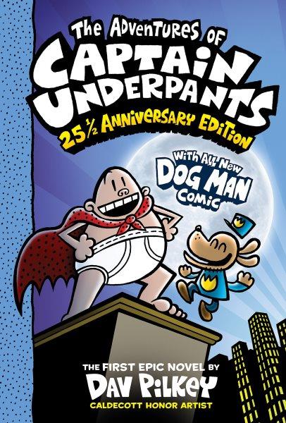 With all new Dog Man comic : the first epic novel / by Dav Pilkey ; with color by Jose Garibaldi and Wes Dzioba.
