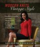 Modern knits, vintage style classic designs from the golden age of knitting  Cover Image