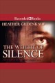 The weight of silence Cover Image